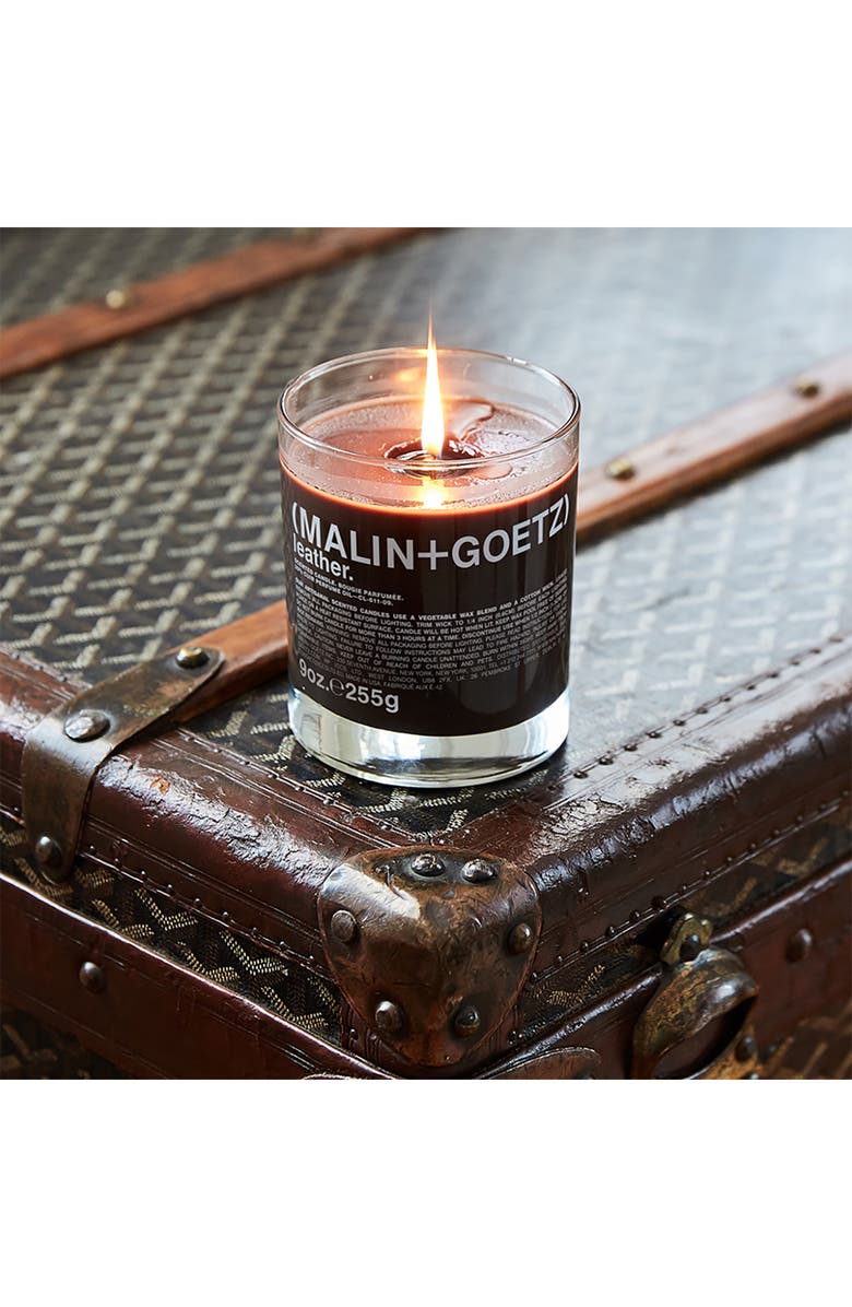 MALIN+GOETZ Leather Scented Candle, Alternate, color, Leather