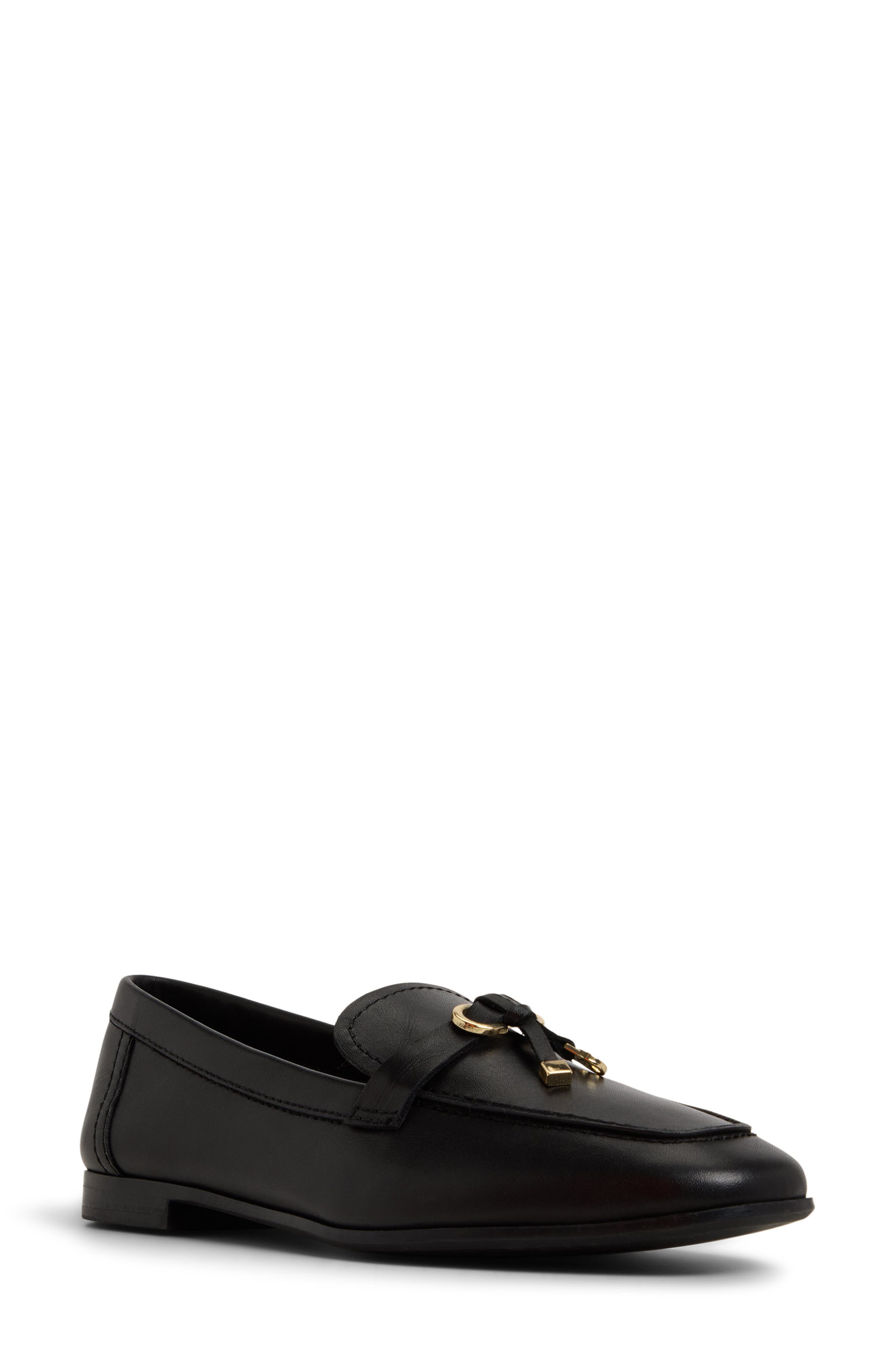ALDO YBilide Loafer, Main, color, Black