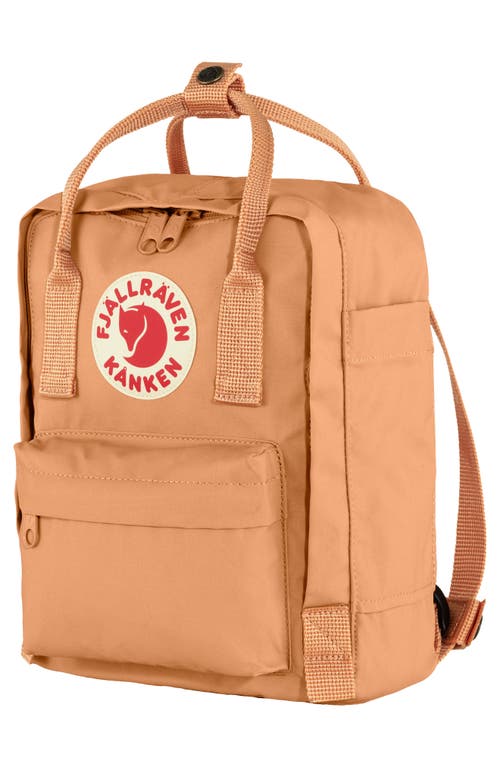Fjall Raven Fjällräven Mini Kånken Water Resistant Backpack In Peach Sand