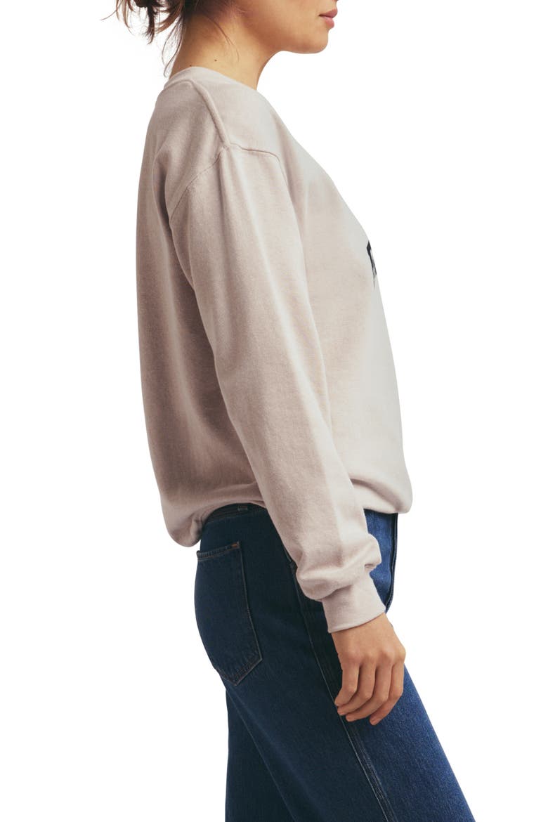 Dad's Favorite Sweatshirt, Alternate, color, HEATHER OATMEAL