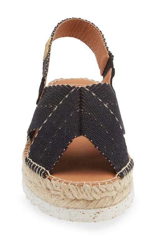 Toni Pons Elvira Espadrille Slingback Sandal In Black Fabric
