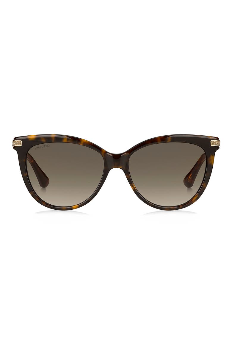 Axel 56mm Cat Eye Sunglasses, Main, color, HAVANA