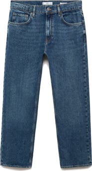 MANGO Bob Straight Leg Jeans