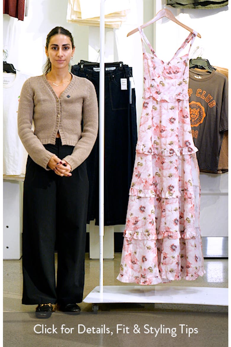 Lillee Floral Ruffle Tiered Maxi Dress video