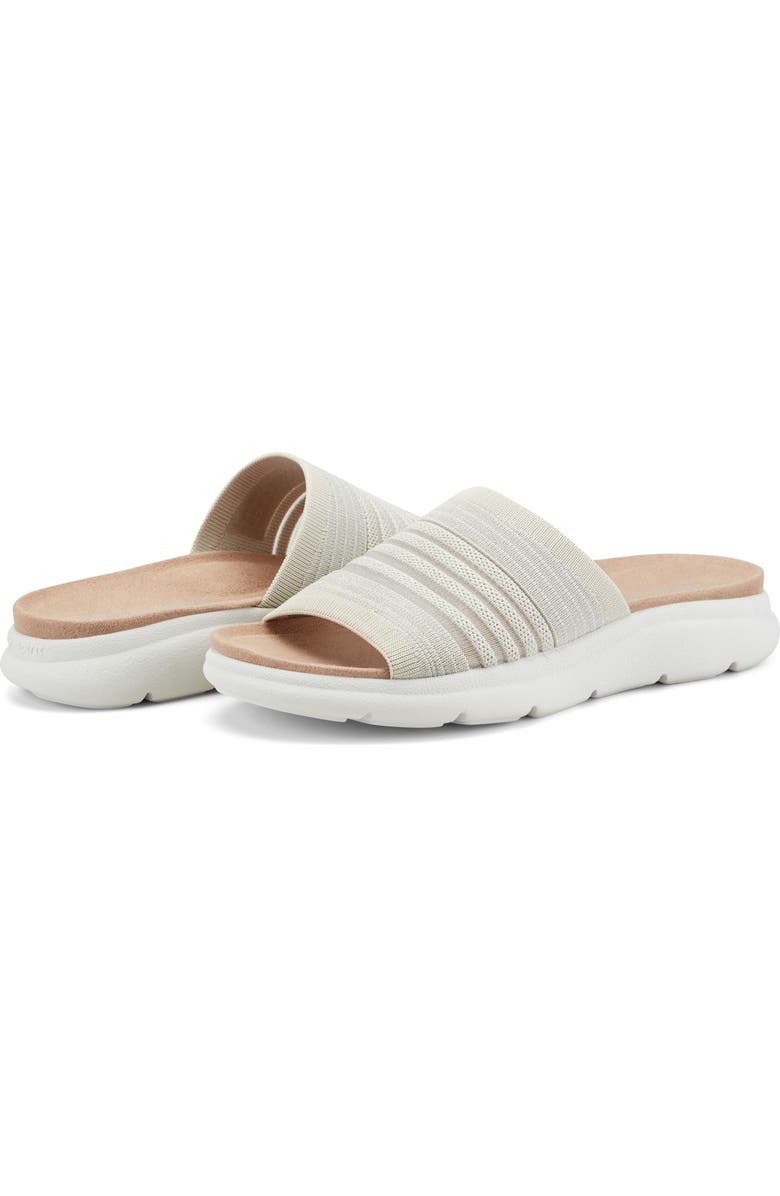 Easy Spirit Alison Slide Sandal, Alternate, color, Ivory