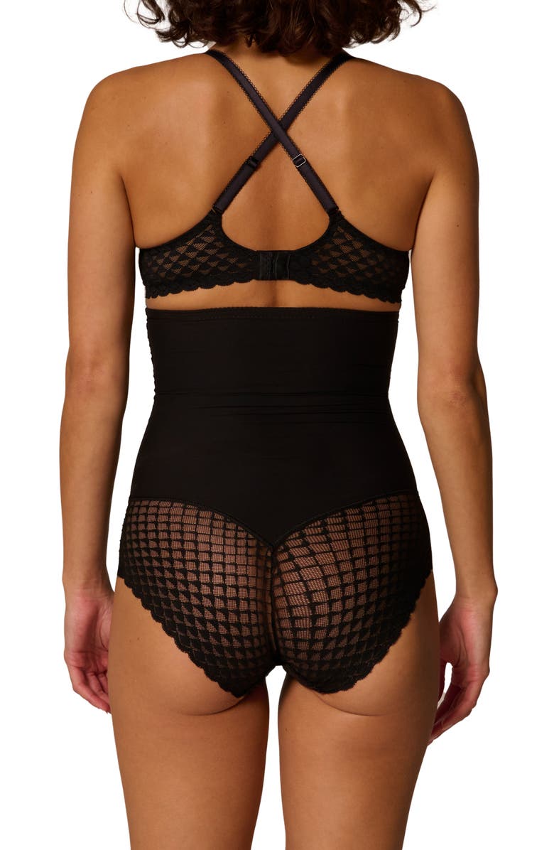 Simone Perele French Full Cup Underwire Bra, Alternate, color, Black