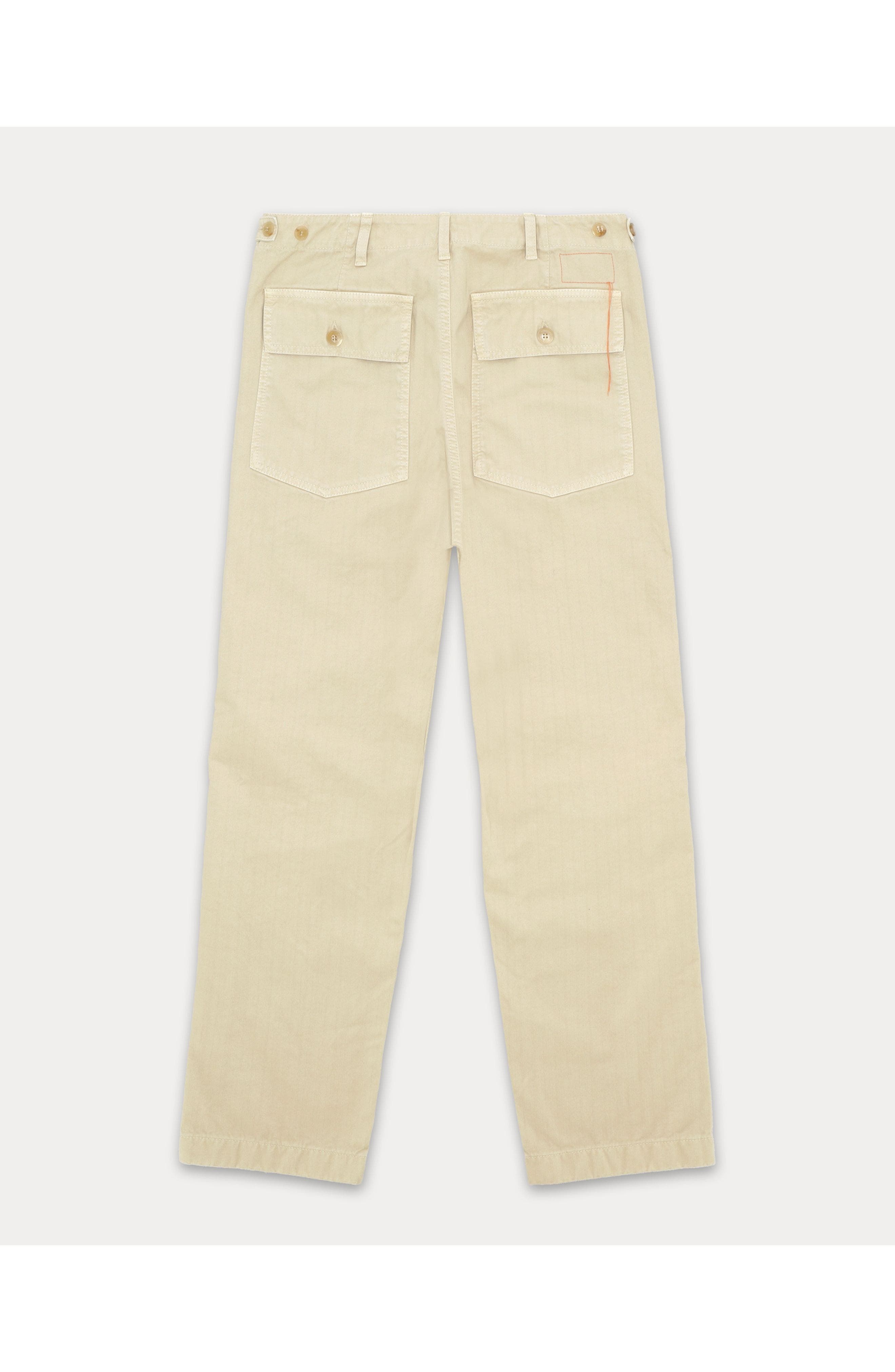 Newfatigue Herringbone Cotton Trousers - image 2