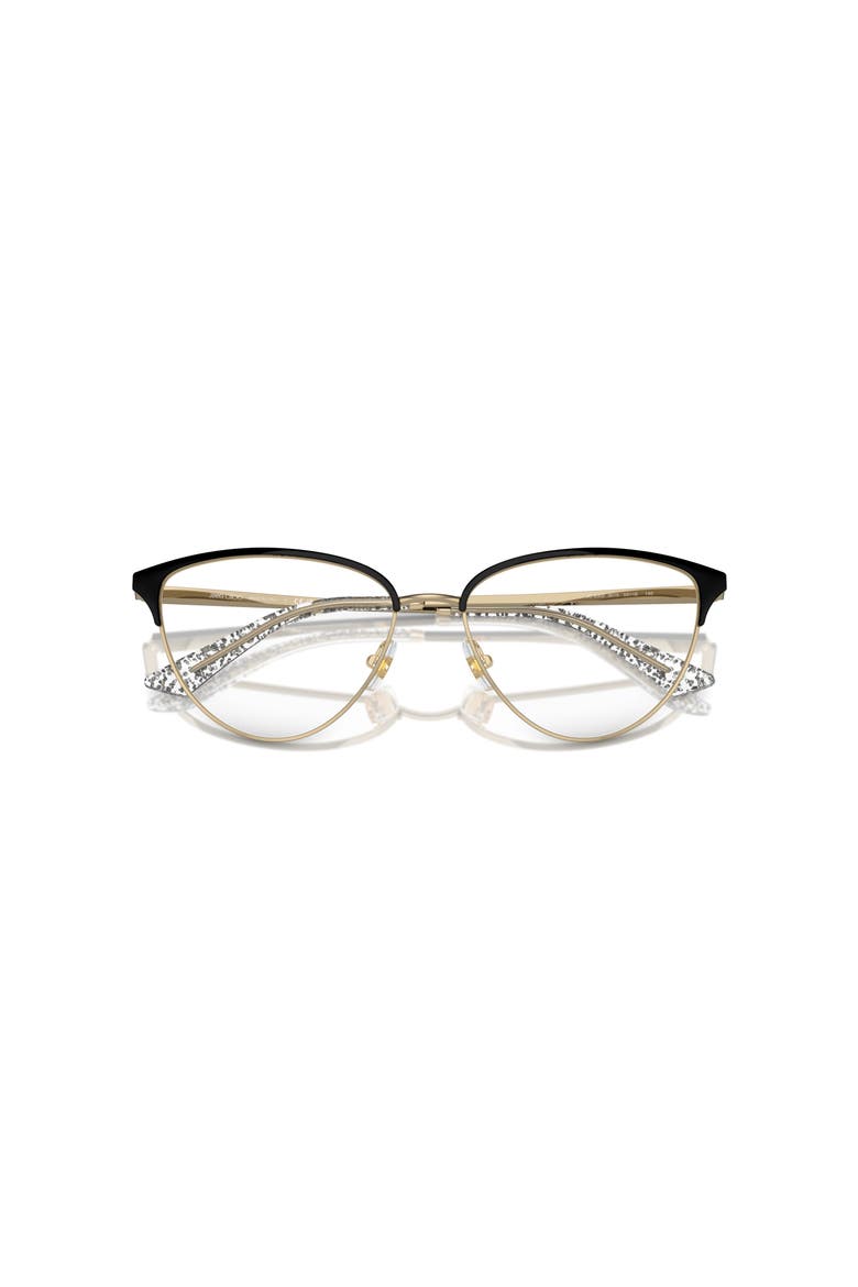 55mm Cat Eye optical glasses, Alternate, color, Black