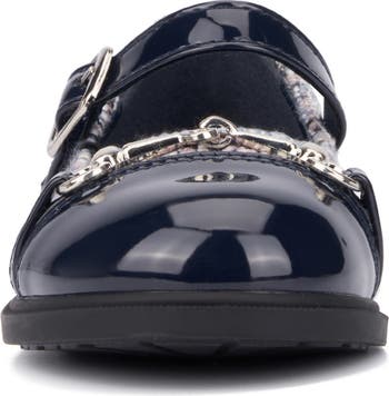 Kids' Cap Toe Mary Jane Flat