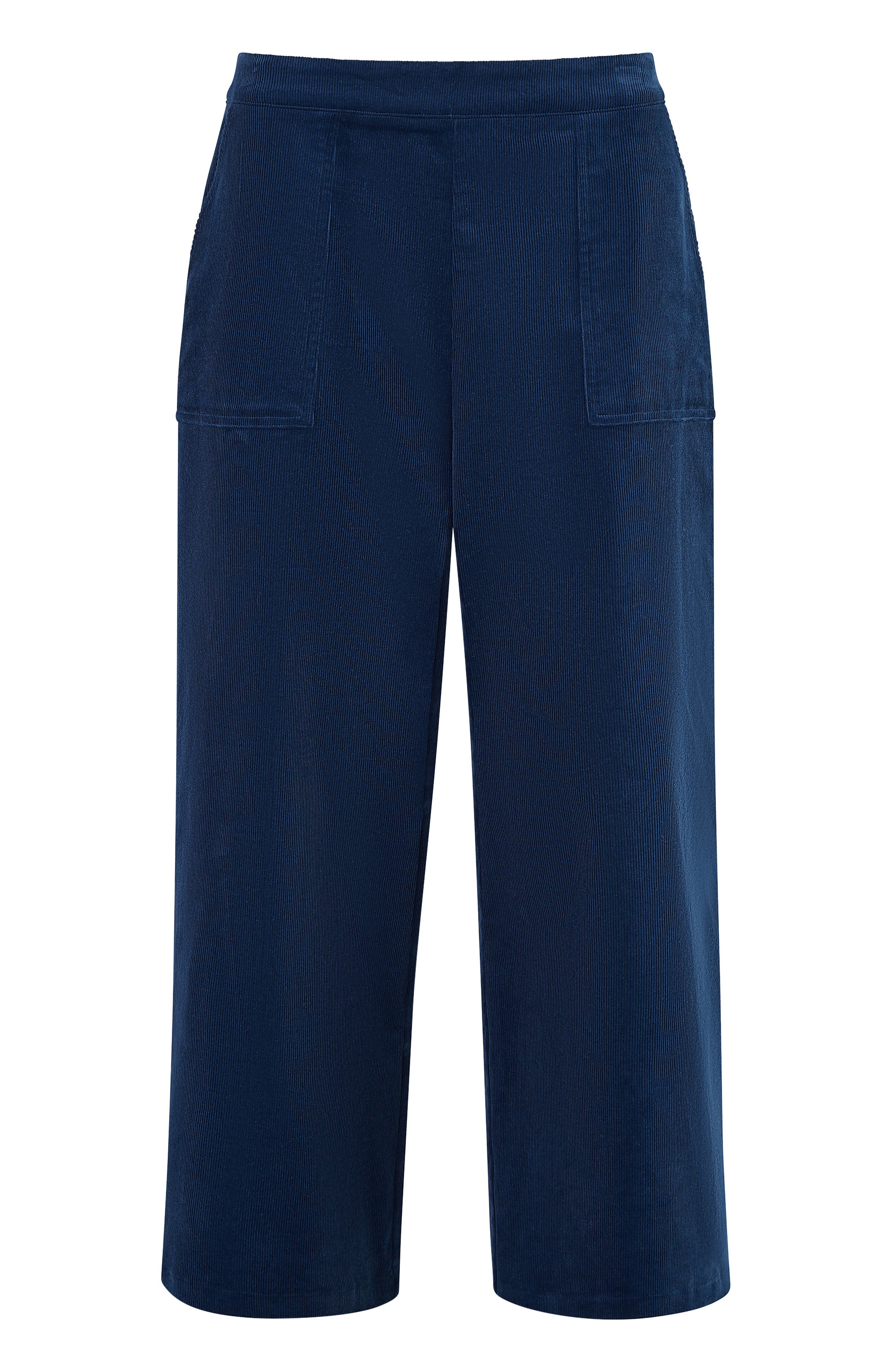 Cord Cropped Wide Leg Pants - image 4