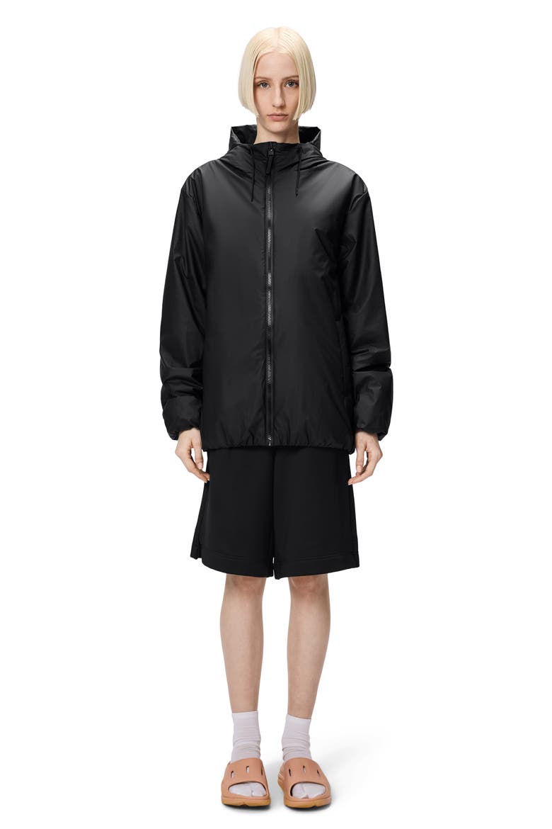 Lohja Insulated Rain Jacket, Alternate, color, BLACK