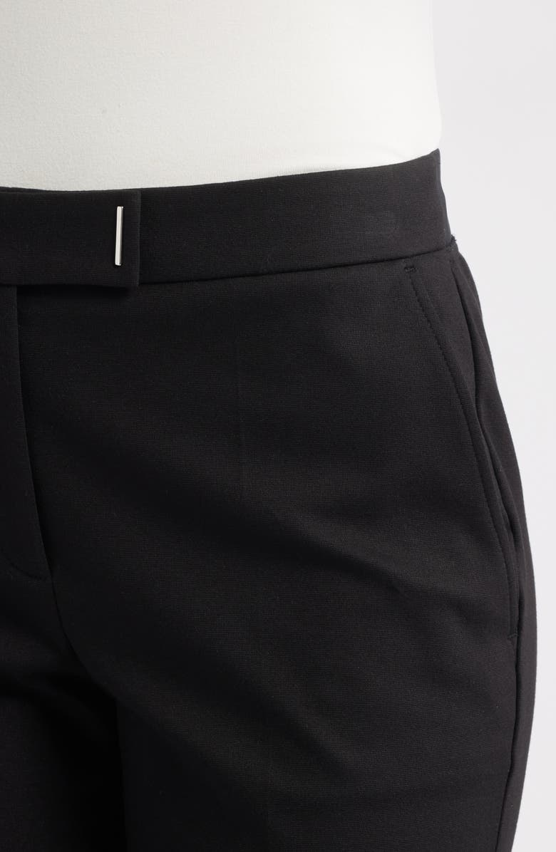 BOSS Tapria Crop Pants, Alternate, color, Black