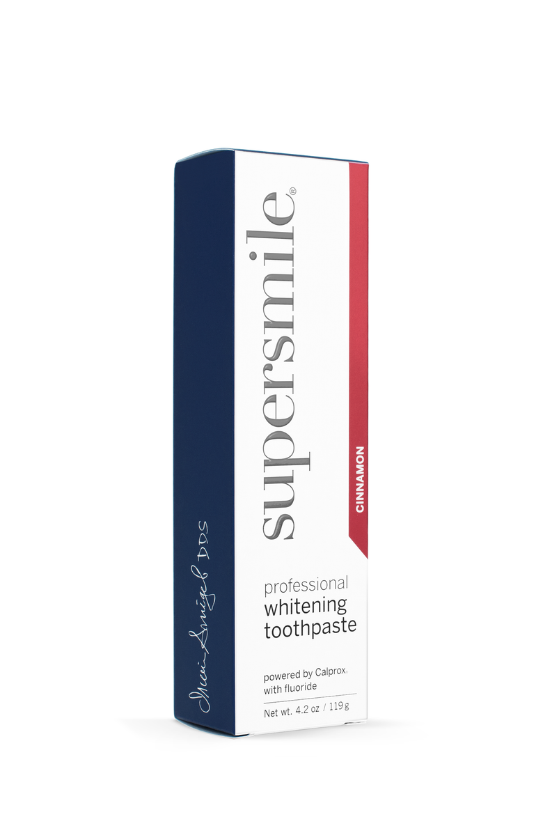 Supersmile Professional Whitening Toothpaste - Cinnamon, Alternate, color, White