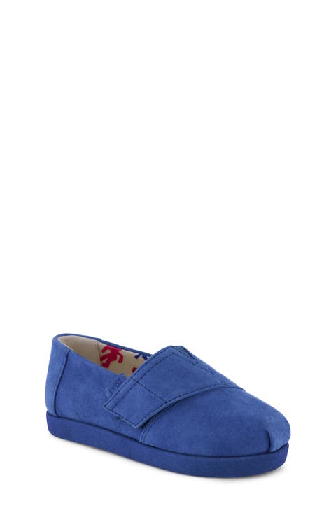 x Jamie Mizrahi Kids' Alp FWD Water Repellent Suede Slip-On Espadrille (Baby, Walker & Toddler)