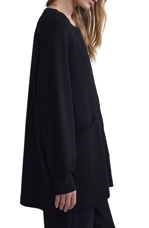 Varley August Oversized Longline Jacket In Black