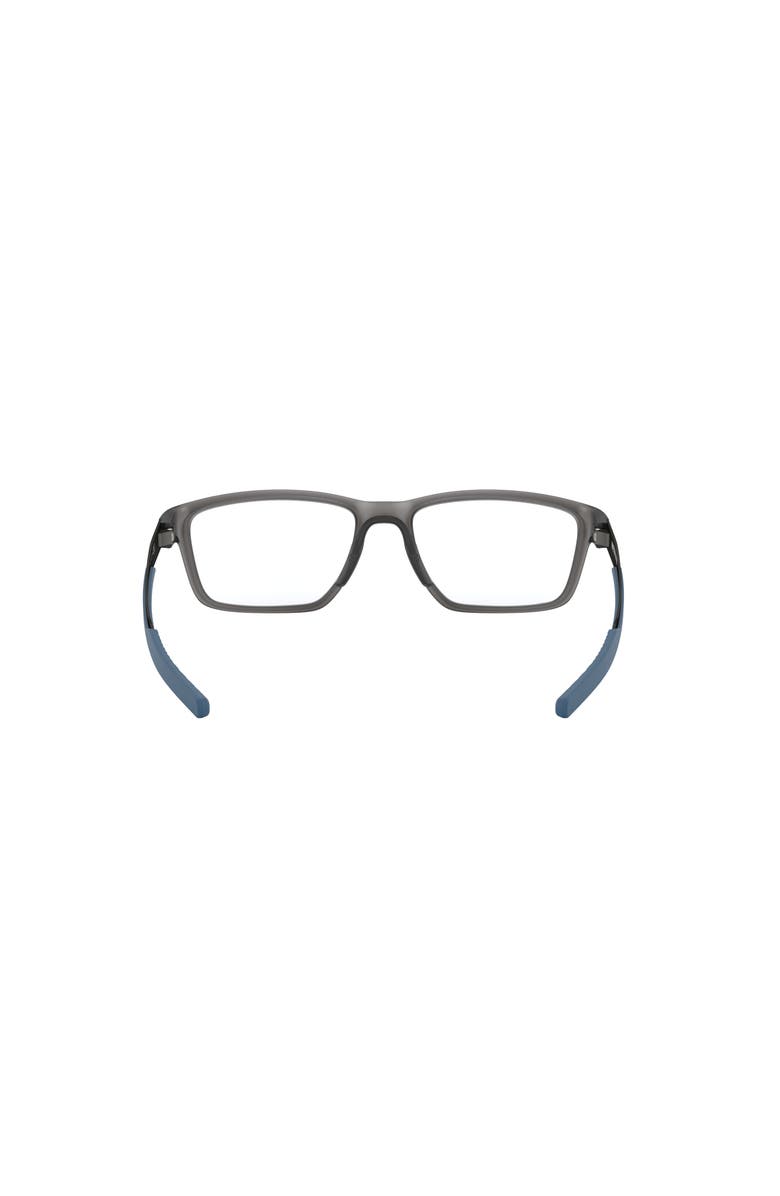 Oakley 55mm Rectangle optical glasses, Alternate, color, Grey