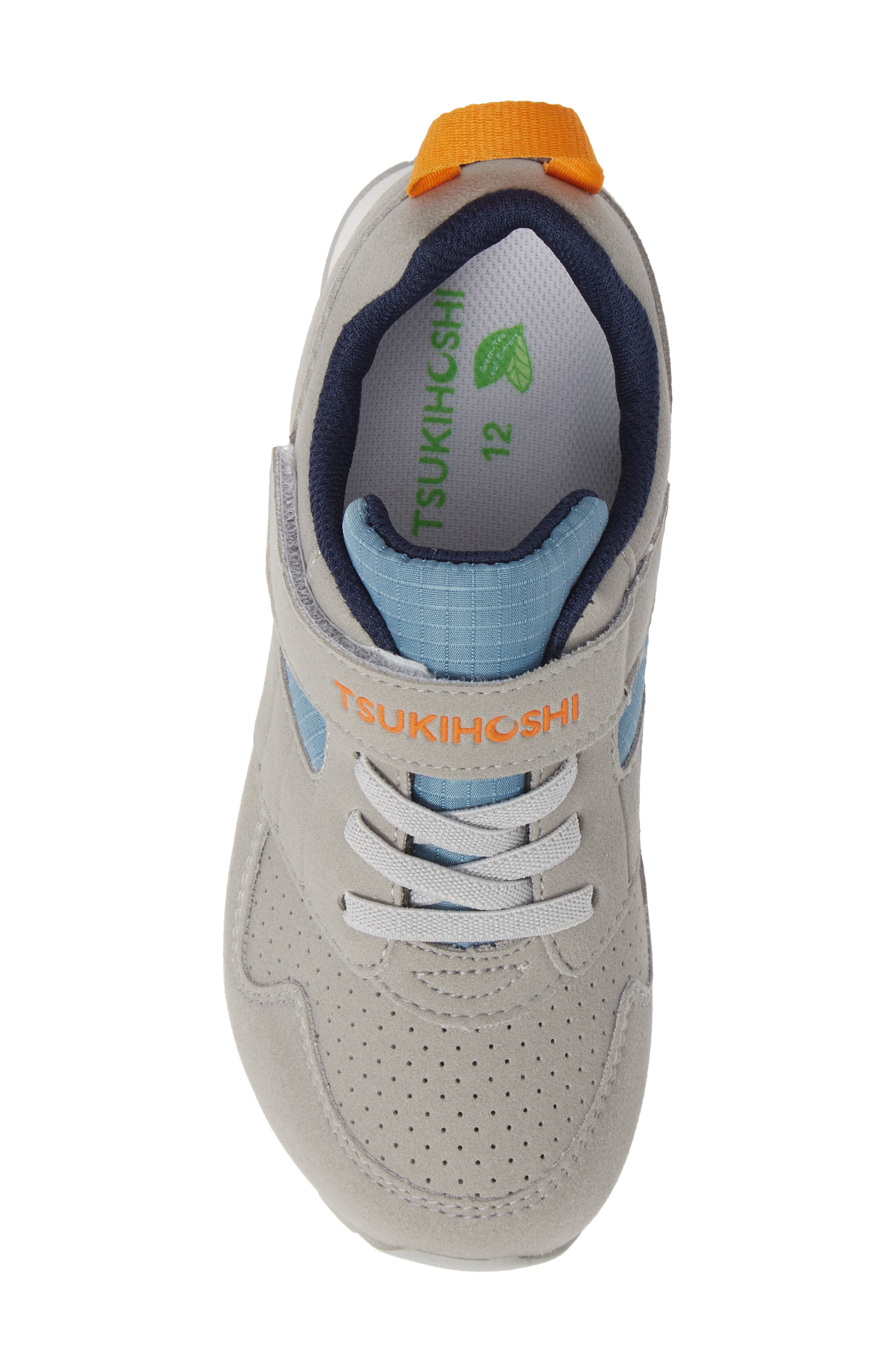 Racer Washable Sneaker, Alternate, color, GRAY/ SEA