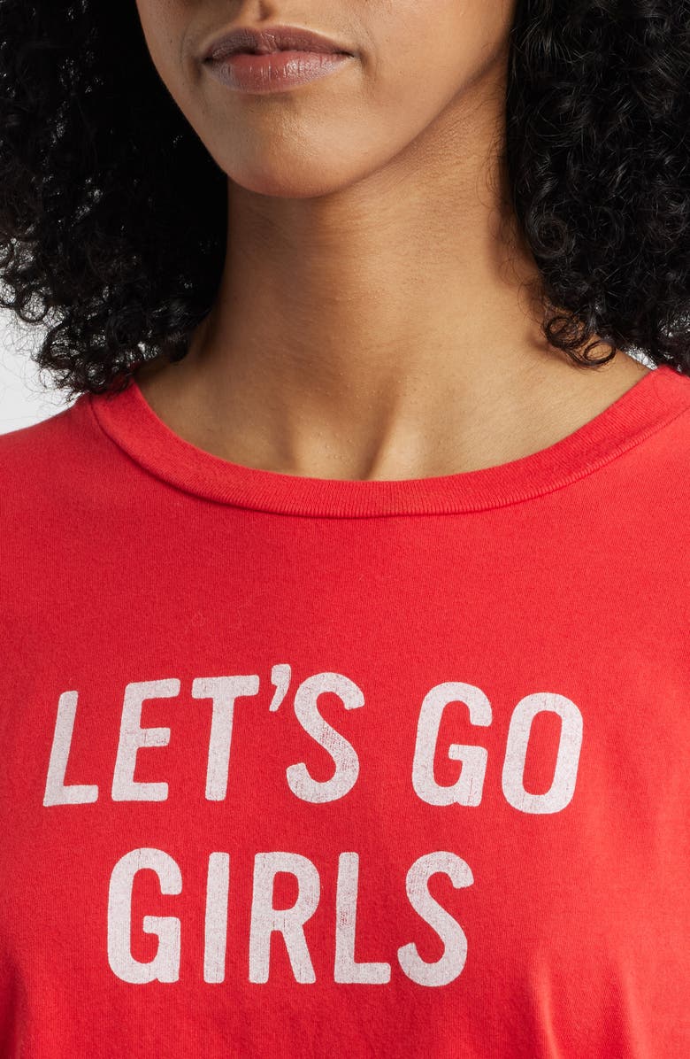 Daydreamer Shania Twain Let's Go Girls Cotton Graphic T-Shirt, Alternate, color, Ruby Red