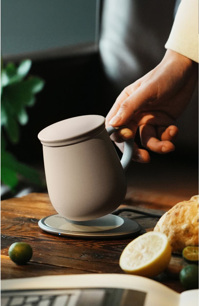 OHOM INC Ui 3 Self-heating Mug Set, Alternate, color, Soft Gray