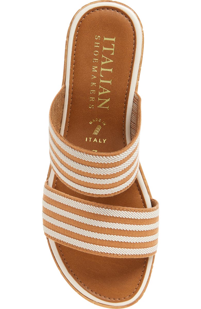 ITALIAN SHOEMAKERS Jaiya Wedge Sandal, Alternate, color, Tan