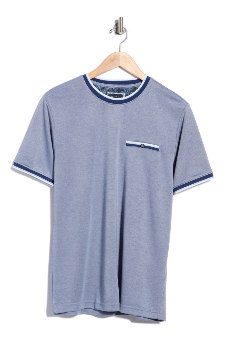 Tipped Pocket T-Shirt, Main, color, BLUE