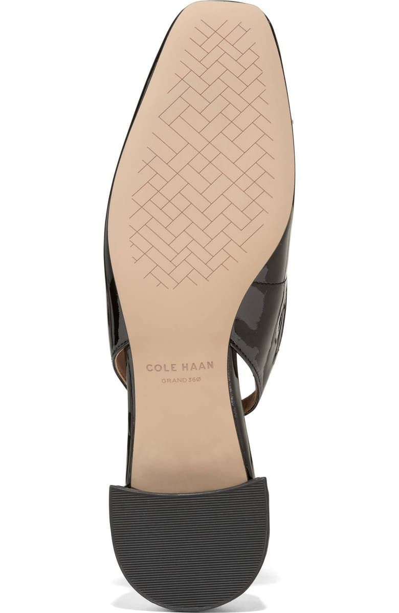 Cole Haan Patsy Bow Slingback Pump, Alternate, color, Black Patent Leather