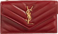 Saint Laurent Cassandre Envelope Flap Card Case