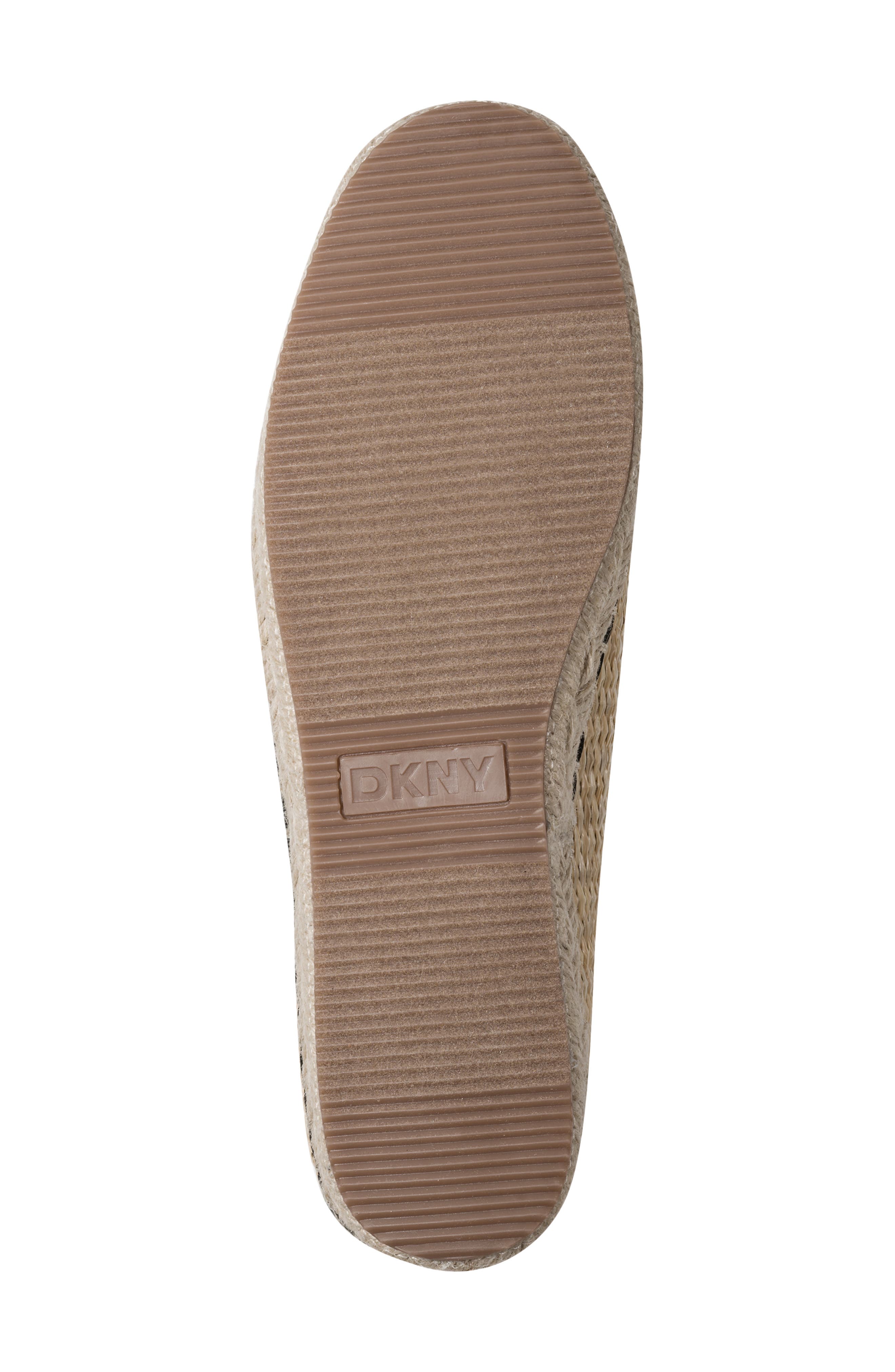 Mallandra Platform Espadrille Flat, Alternate, color, NATURAL/ BLACK