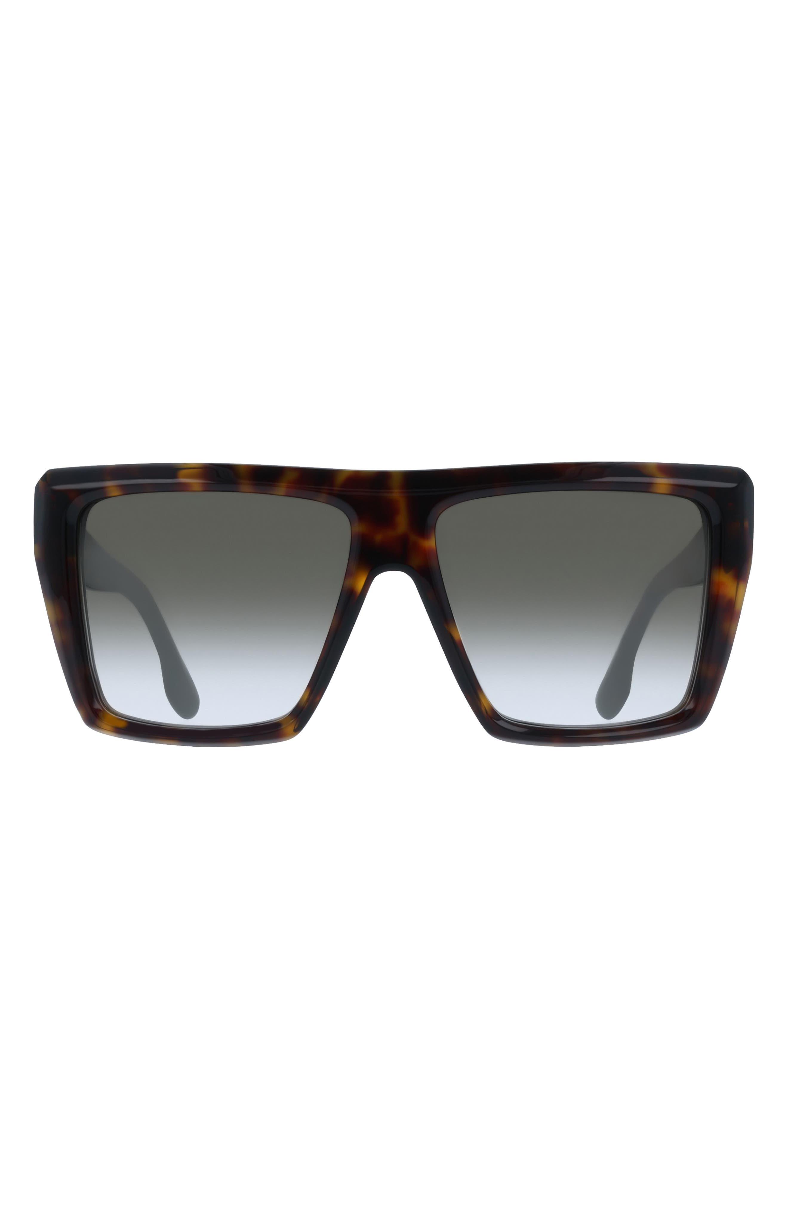 Victoria Beckham 56mm Gradient Square Sunglasses