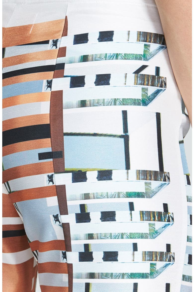 'Woven Metal' Pants, Main, color, MULTI