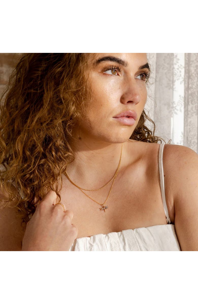 MADE BY MARY Rolo Chain Necklace, Alternate, color, Gold Filled