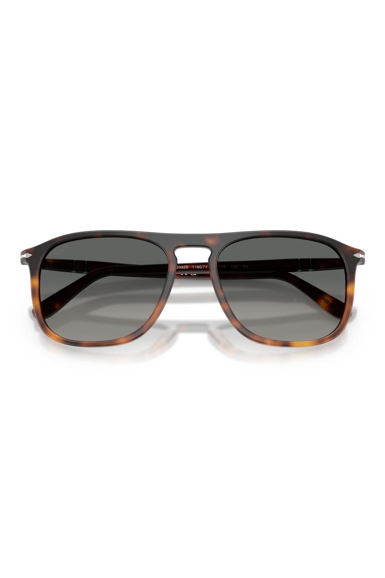 57mm Square Sunglasses, Alternate, color, GRADIENT HAVANA / GREY