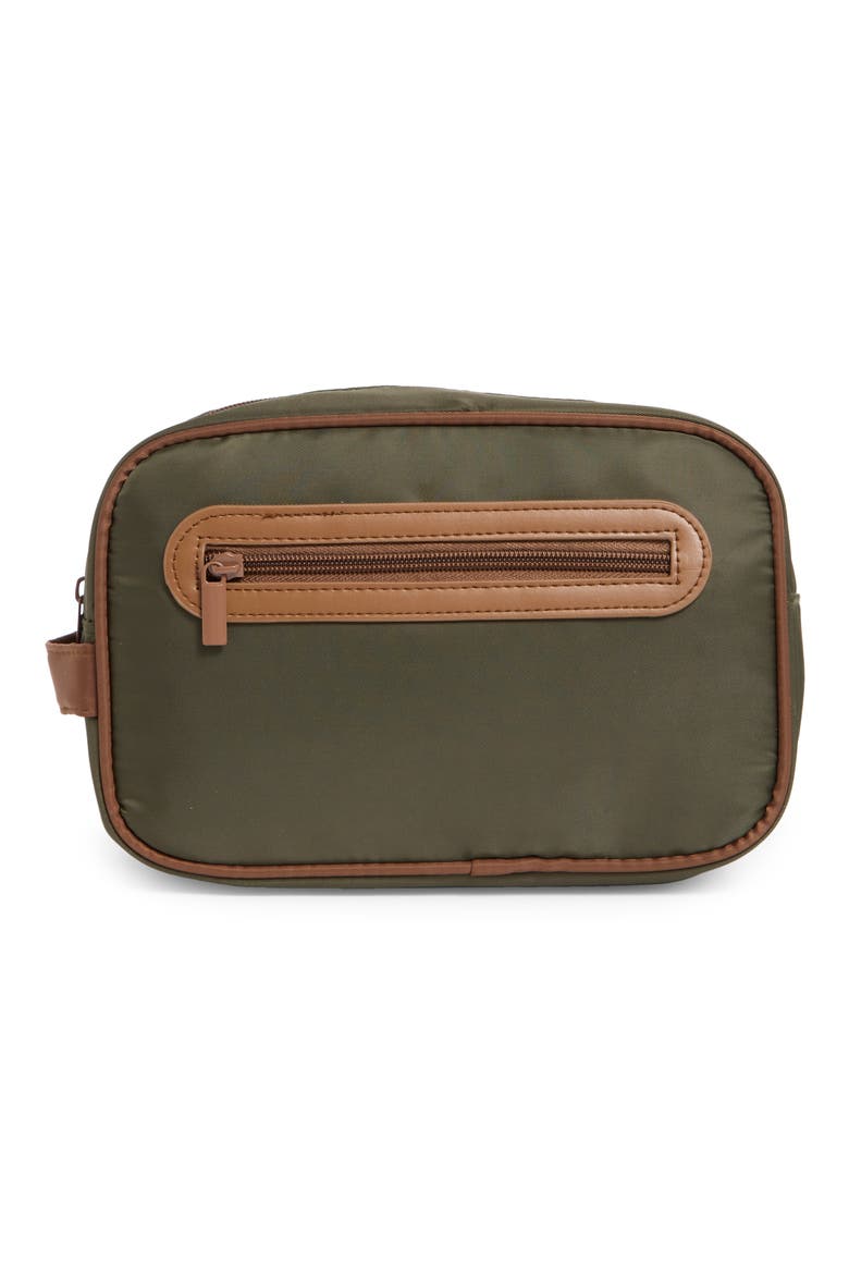 Max & Motion Dopp Kit with Toothbrush Pouch, Main, color, HUNTER/MOCHA