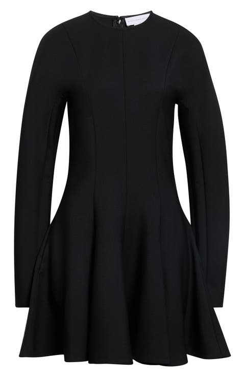 Long Sleeve Stretch Minidress