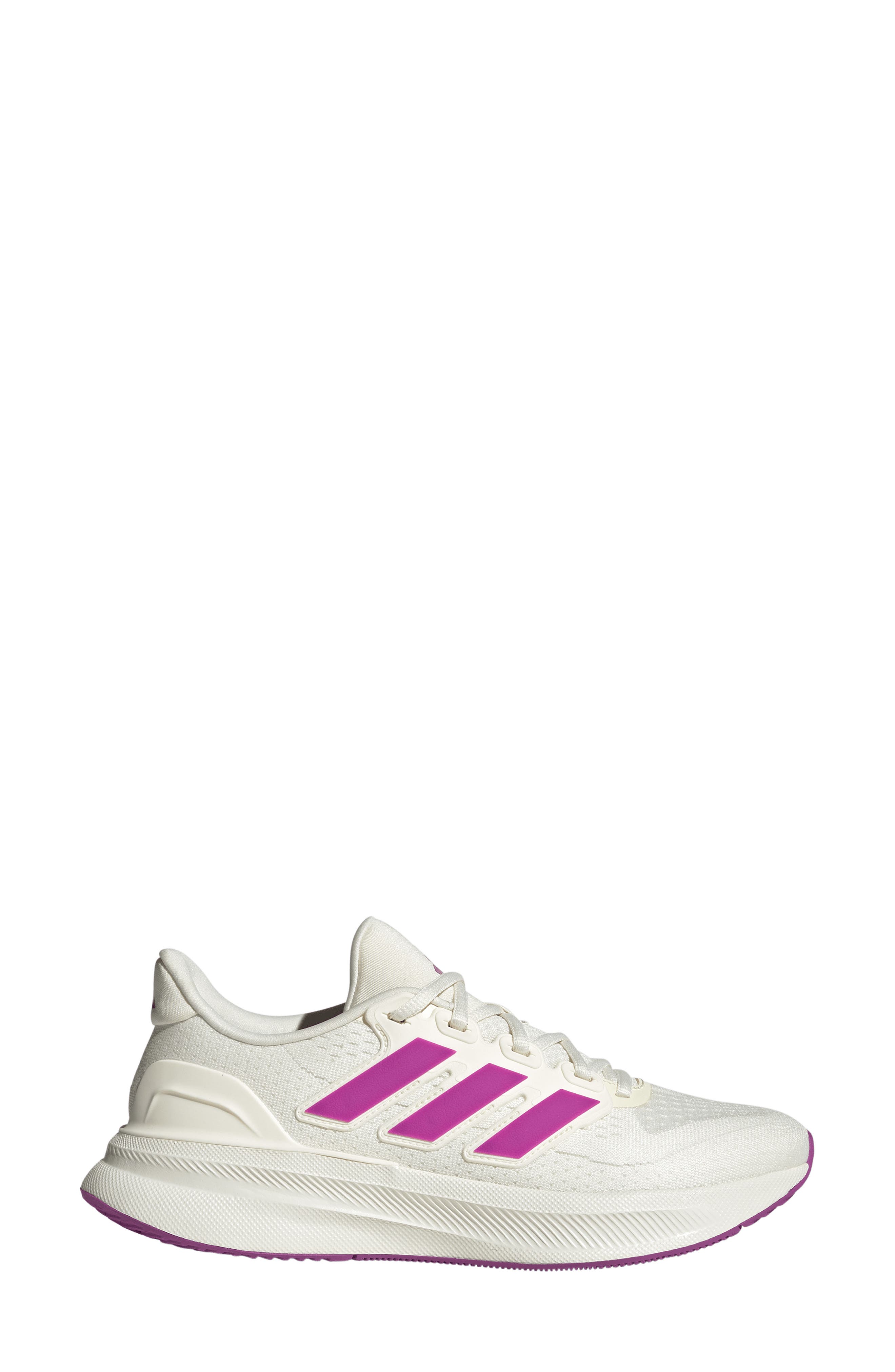 Ultrarun 5 Running Shoe, Alternate, color, OFF WHITE/ PURPLE/ BLACK