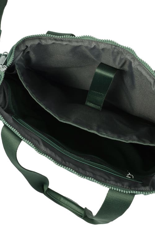 Hedgren Kicho Rfid Laptop Tote In Duck Green
