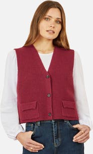 Yumi Knitted Pullover Waistcoat