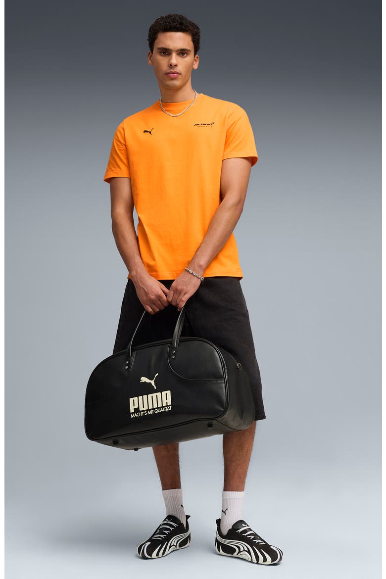 McLaren Cotton Graphic T-Shirt, Alternate, color, PAPAYA