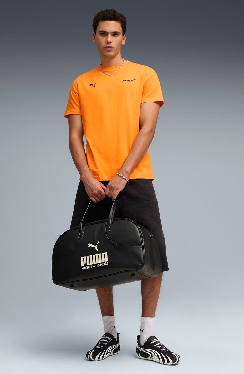 PUMA McLaren Cotton Graphic T-Shirt, Alternate, color, Papaya