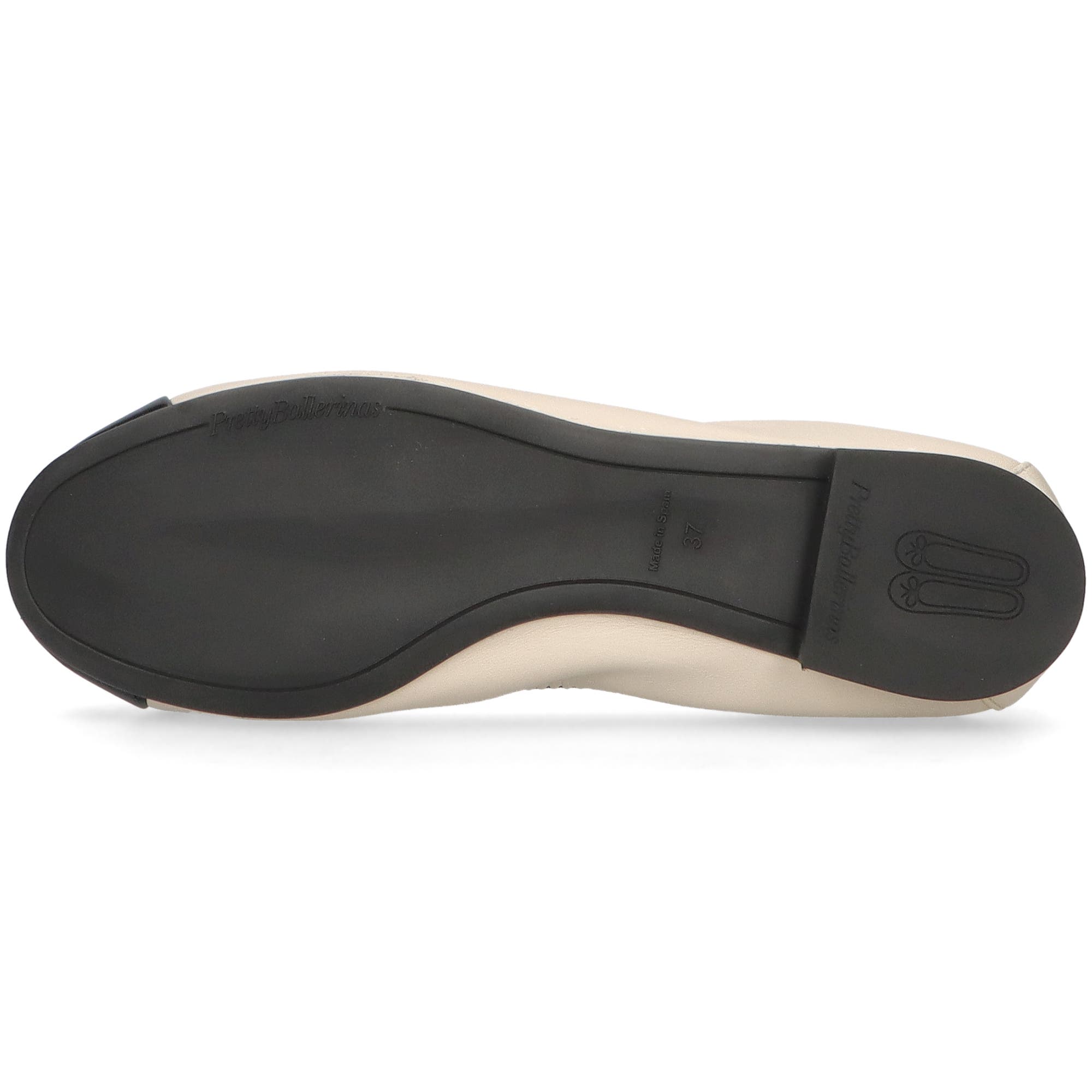 Pretty Ballerinas Flower ballet flat, Alternate, color, Ivory