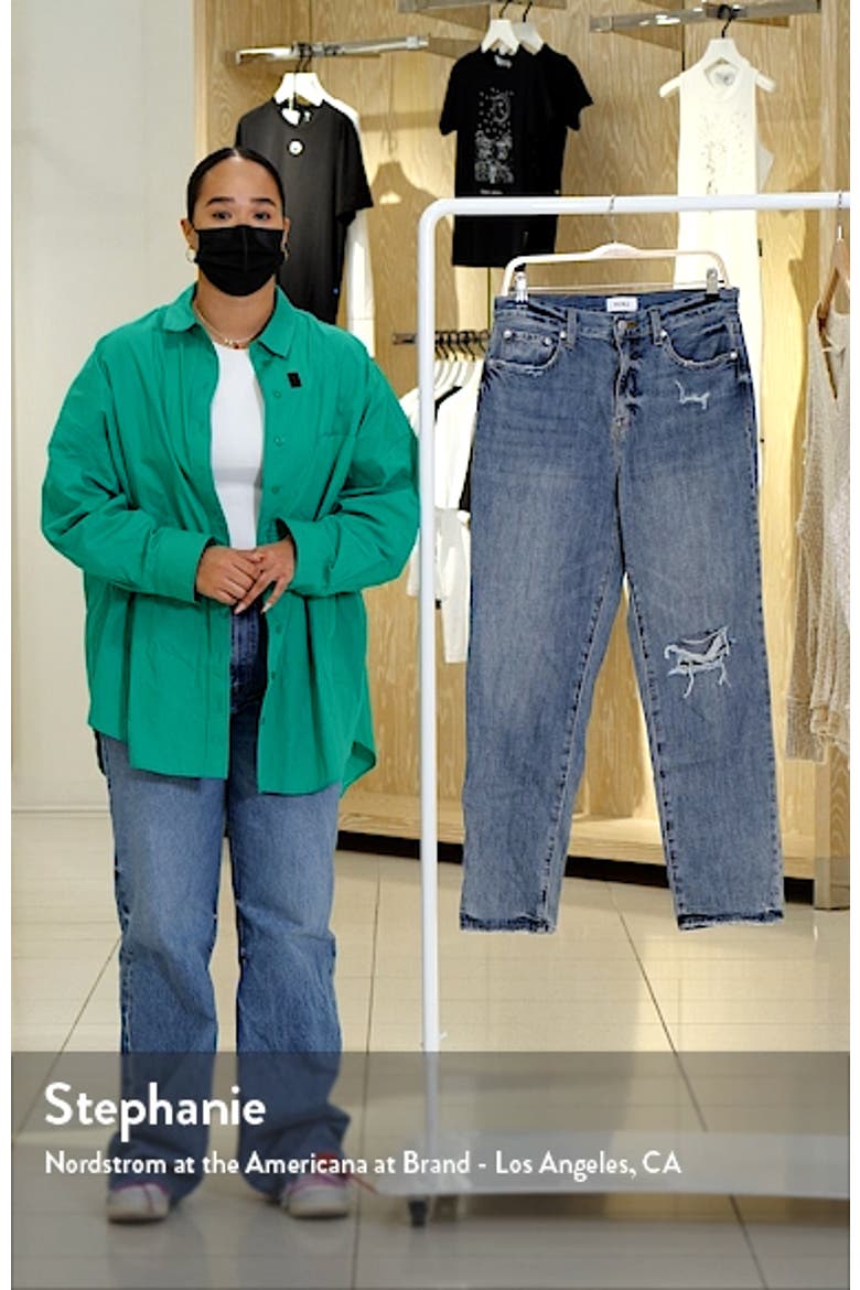 Presley High Waist Boyfriend Jeans video