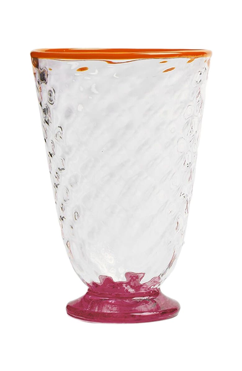 La DoubleJ Quilted Glasses Set Of 4, Alternate, color, Quilted Mixed Colors