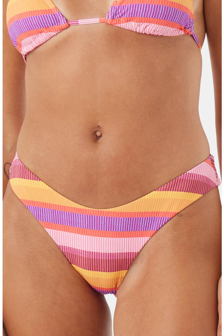 Coastal Current Reversible Bikini Bottoms, Main, color, PINK MULTI