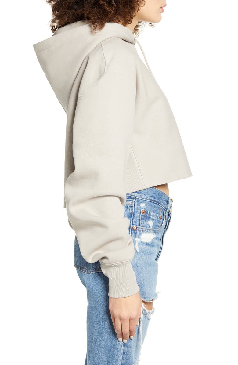 Champion Reverse Weave Crop Hoodie, Alternate, color,