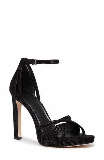 PAIGE Violet Ankle Strap Platform Sandal