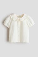 H&M Cotton Muslin Blouse