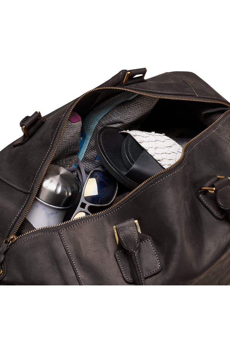 Sarep + Rose The Oakley Travel Weekend Bag, Alternate, color, Black Nubuck