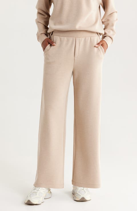 Women's Beige Straight-Leg Pants | Nordstrom