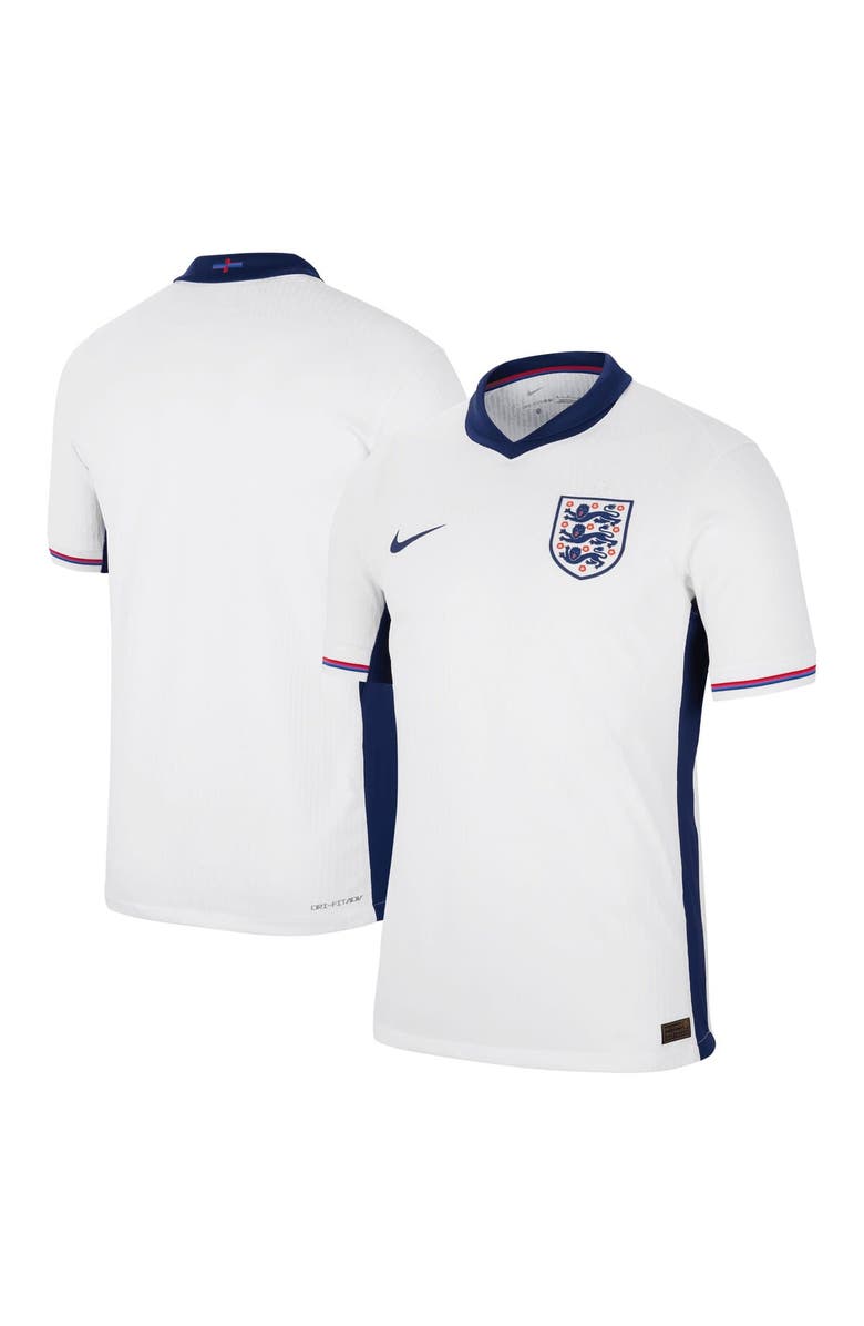 Nike Men's Nike  White England National Team 2024 Home Authentic Blank Jersey, Main, color, 