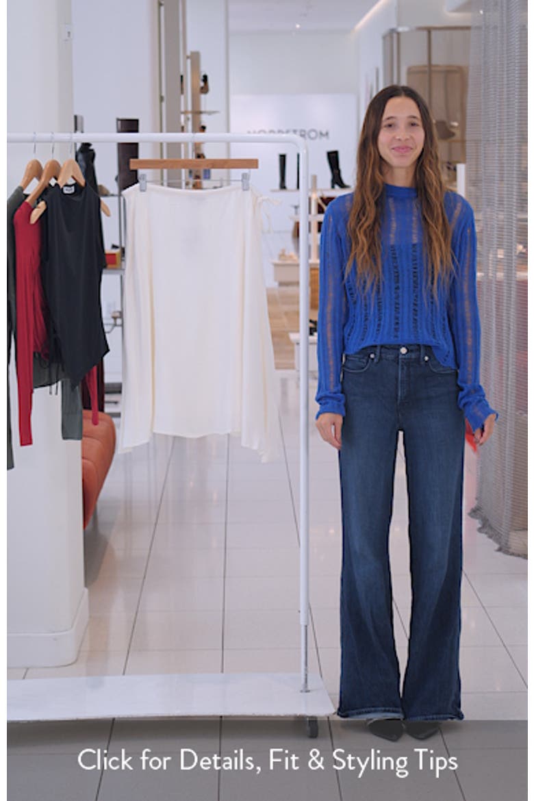 Persuasion Side Tie Midi Skirt video